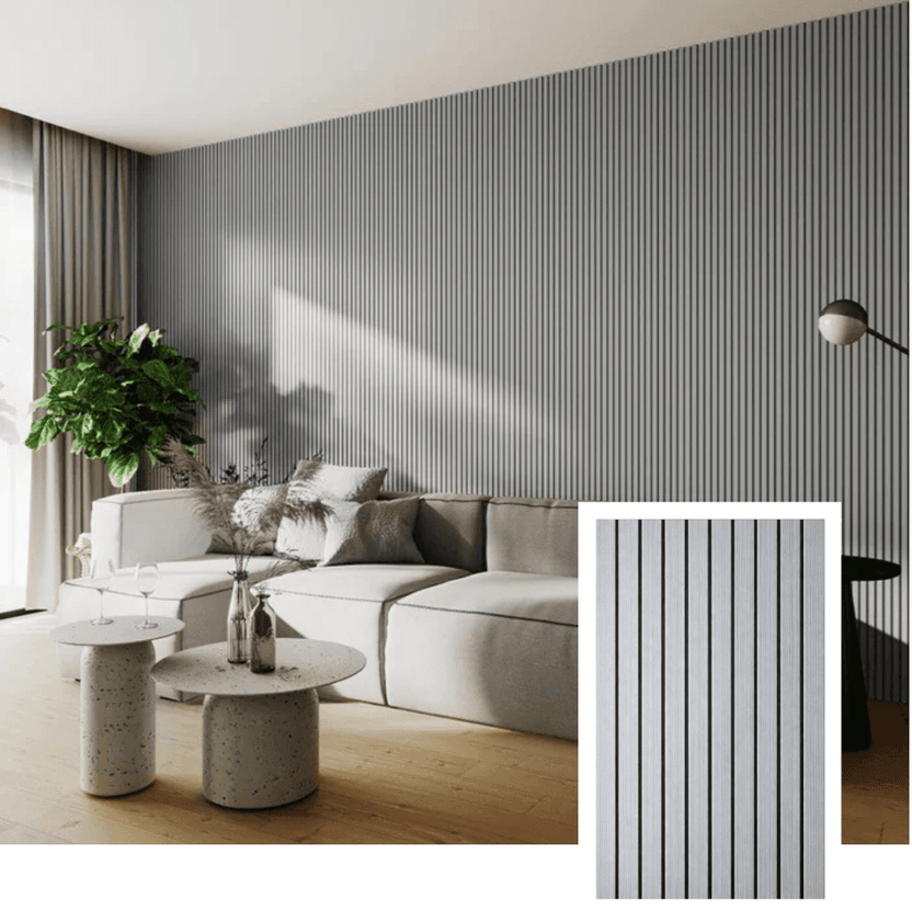 Acoustic Slat Panel — (2.7 m × 1.10 m)