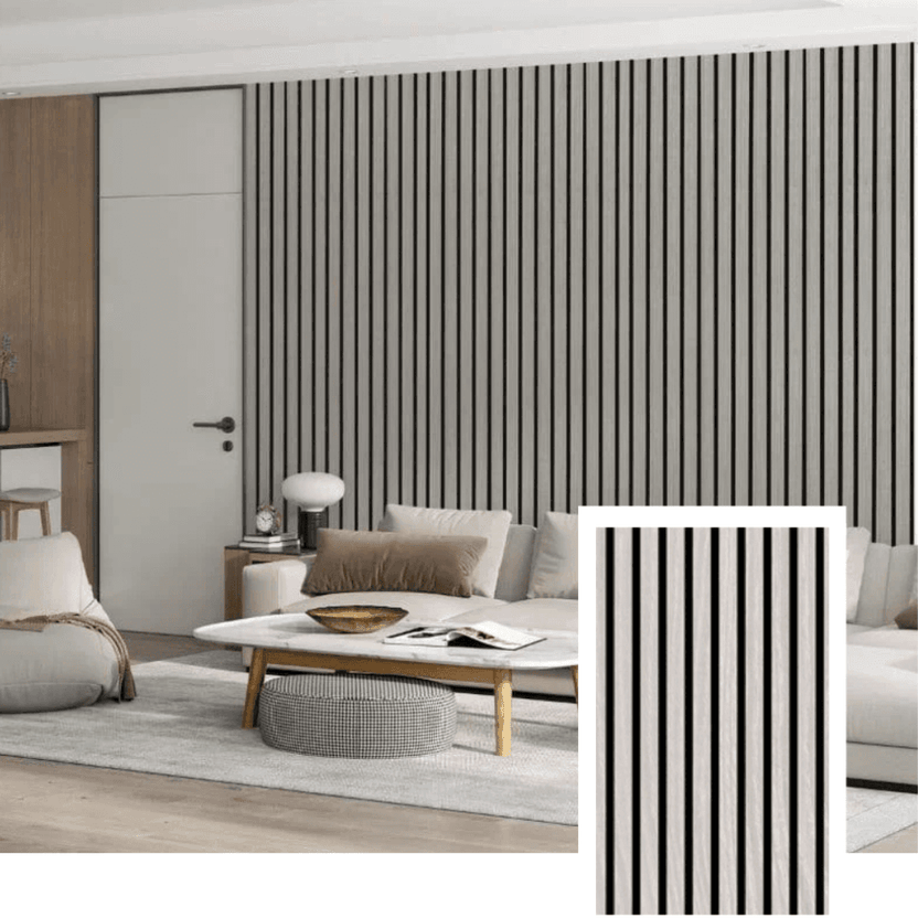 Acoustic Slat Panel — (2.7 m × 1.10 m)