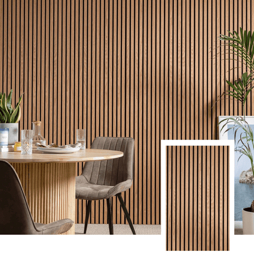 Acoustic Slat Panel — (2.7 m × 1.10 m)