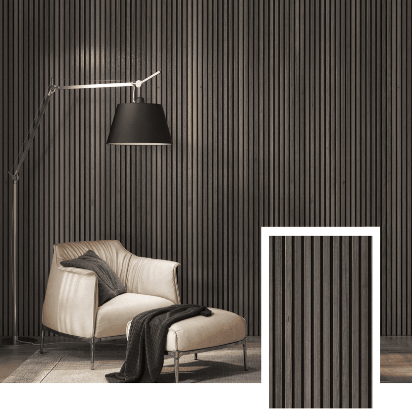 Acoustic Slat Panel — (2.7 m × 1.10 m)